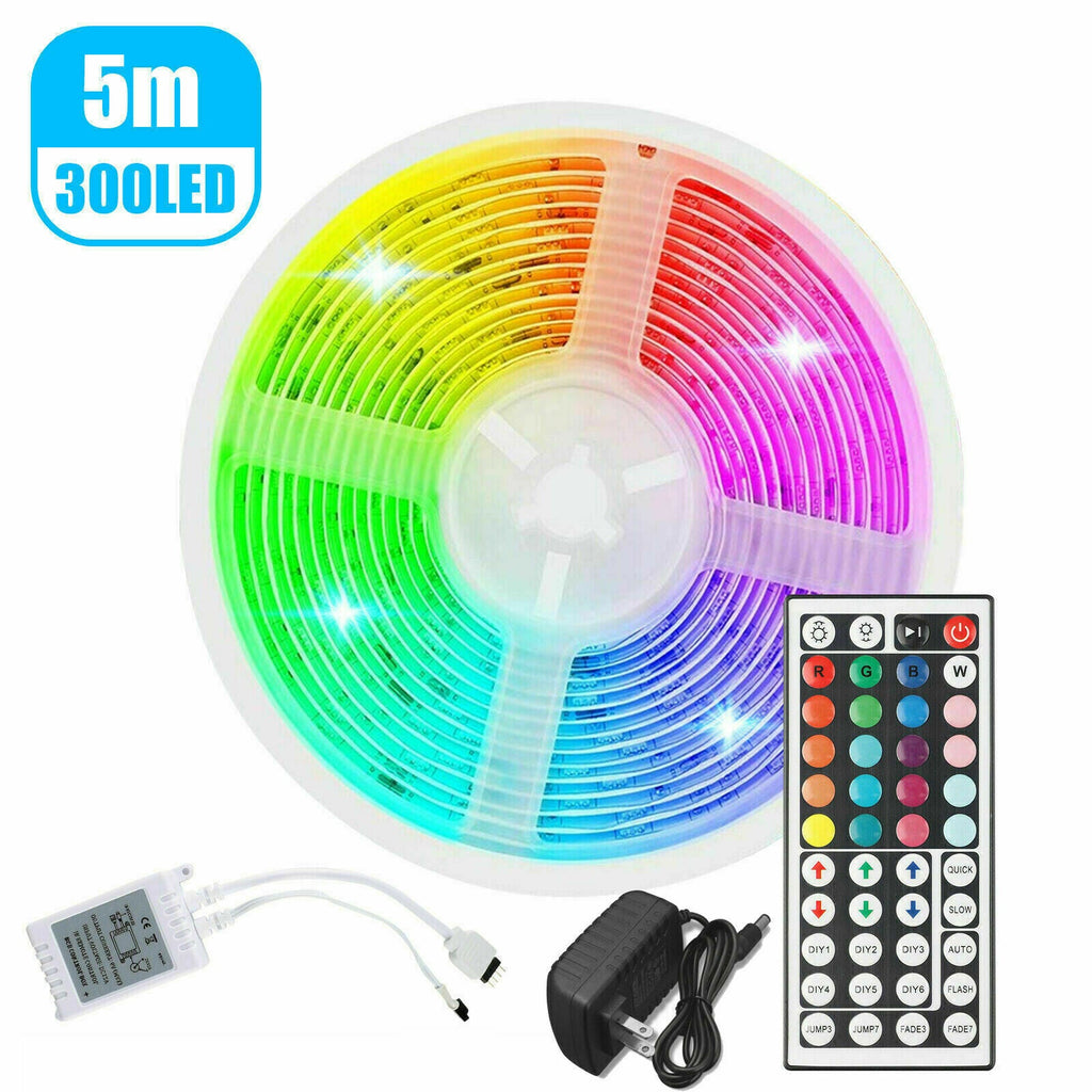 LED Strip Lights - RGB Color Changing with App Control & Music Sync | 16.4FT / 32.8FT